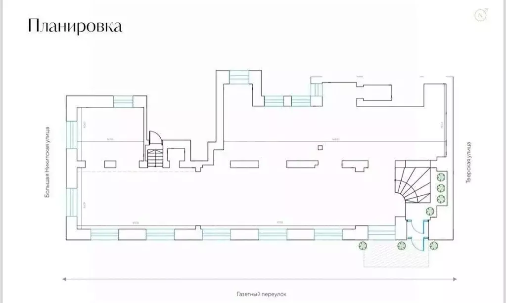 Помещение свободного назначения в Москва Большая Никитская ул., 12С1 ... - Фото 1