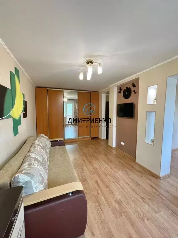 1-к кв. Хабаровский край, Хабаровск Тихоокеанская ул., 178 (31.9 м) - Фото 1