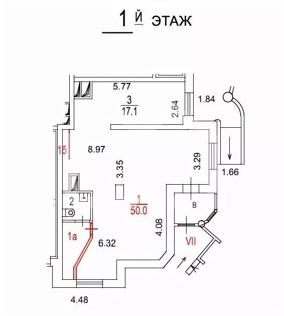 Помещение свободного назначения в Москва Бескудниковский бул., 19К1 ... - Фото 2
