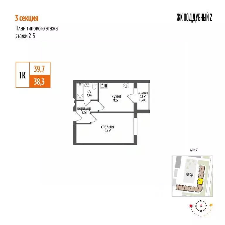 1-к кв. Самарская область, Волжский район, Петра Дубрава городское ... - Фото 1