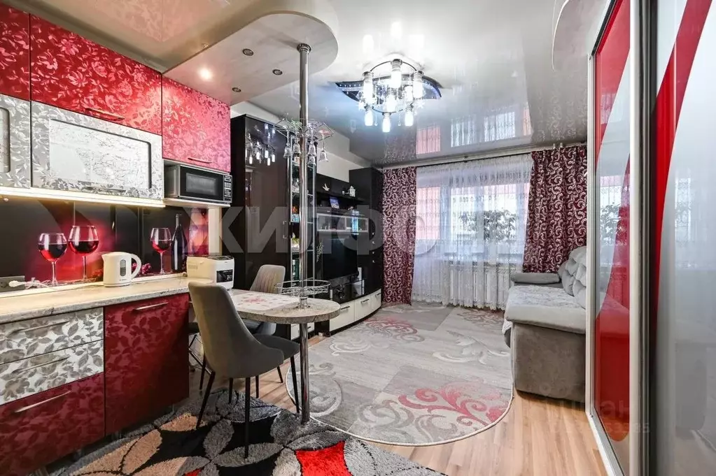 Студия Алтайский край, Барнаул ул. Эмилии Алексеевой, 65 (27.7 м) - Фото 2