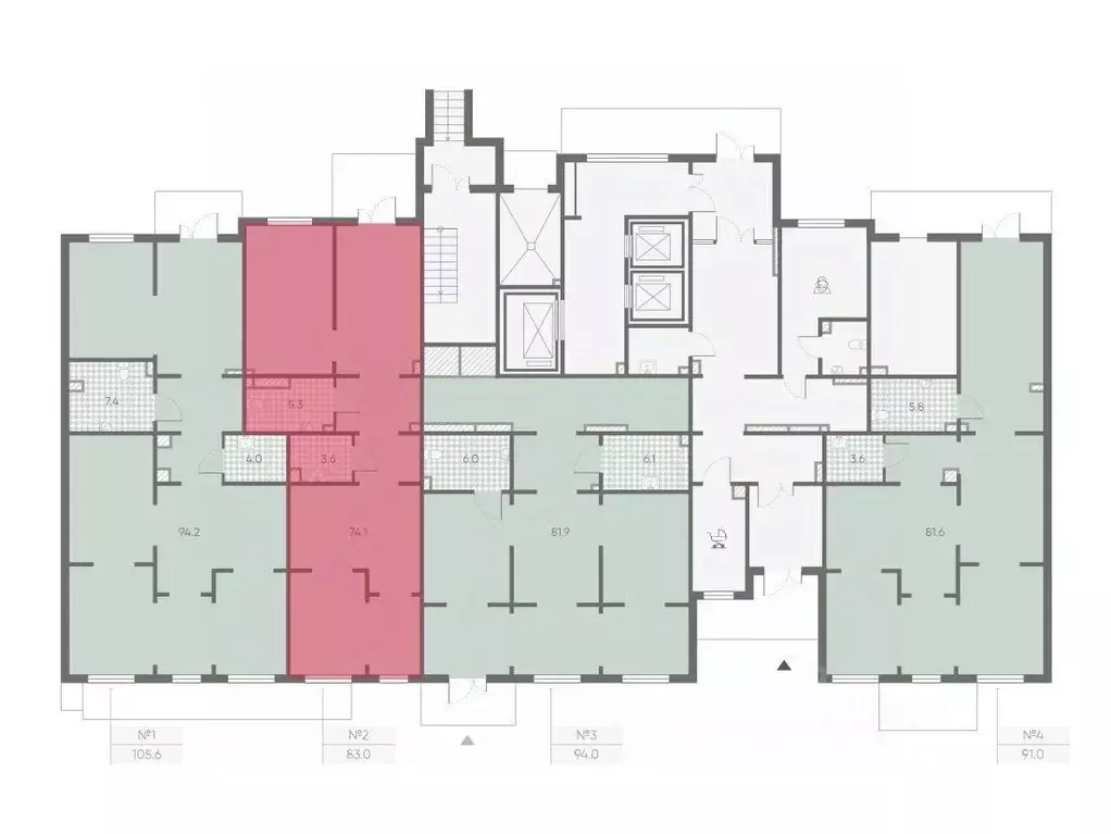 Помещение свободного назначения в Санкт-Петербург ул. Пейзажная, 16к1 ... - Фото 2