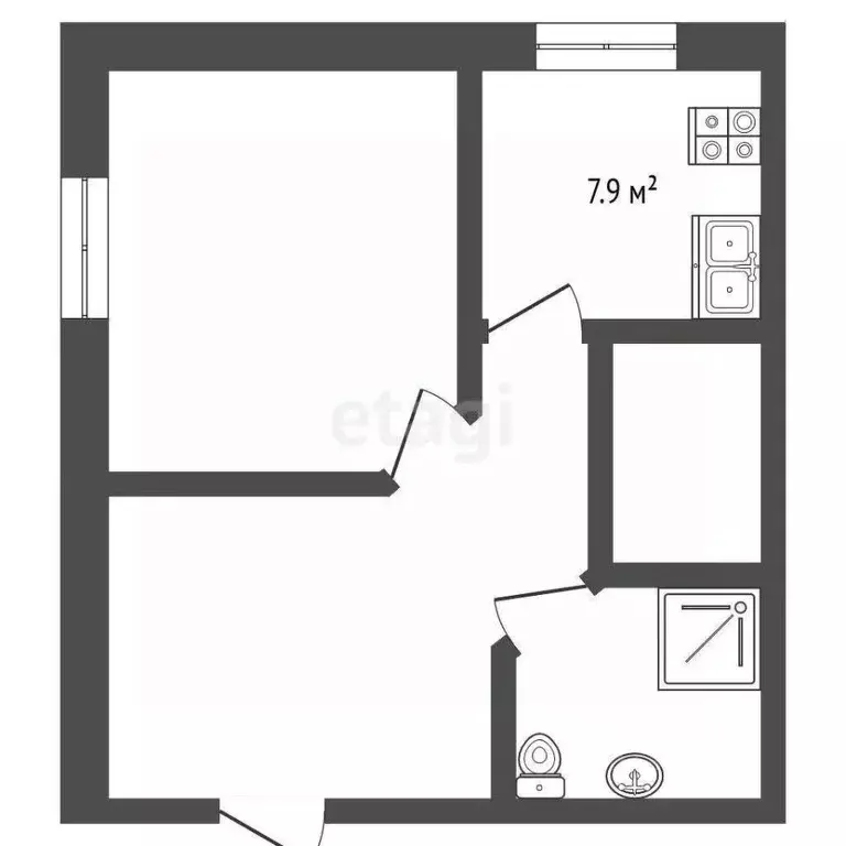 2-к кв. Ростовская область, Ростов-на-Дону ул. Еременко, 52 (52.4 м) - Фото 2