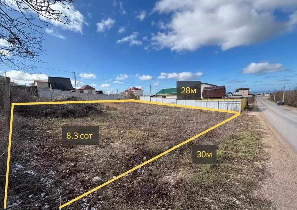 Участок в Севастополь Технолог садовое товарищество, 16А (8.0 сот.) - Фото 1