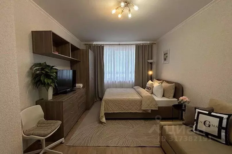 1-к кв. Нижегородская область, Нижний Новгород Краснозвездная ул., 35 ... - Фото 1