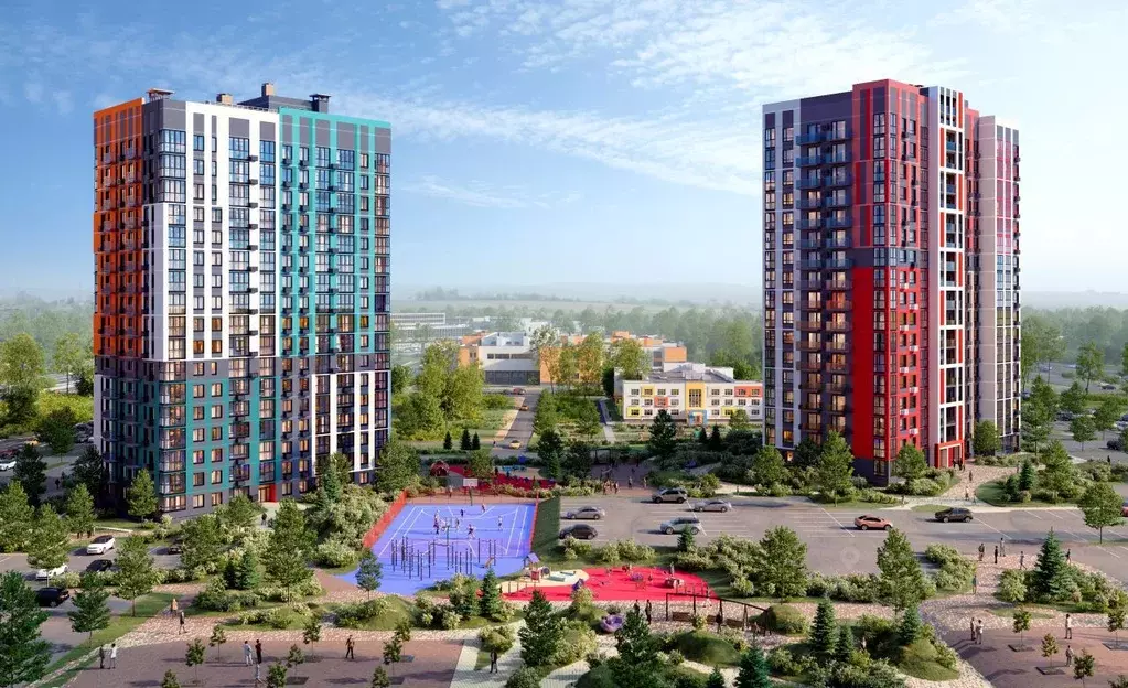 2-к кв. Брянская область, Брянск Новый Город жилой комплекс (48.7 м) - Фото 1