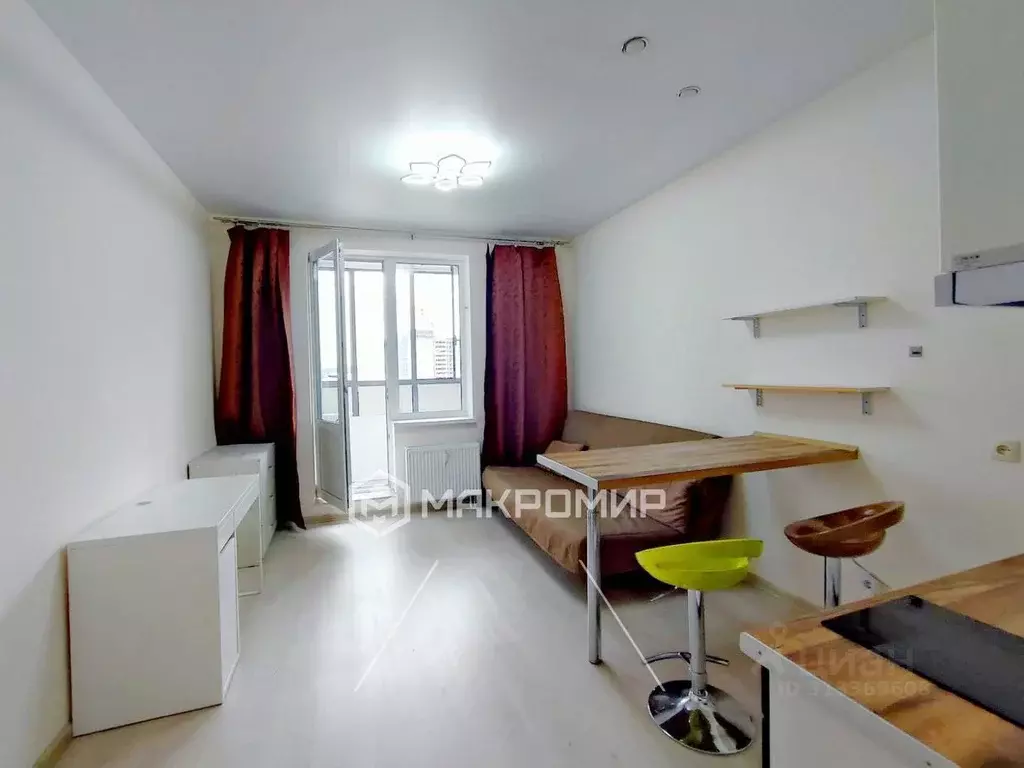 Студия Санкт-Петербург ул. Плесецкая, 14 (21.4 м) - Фото 0