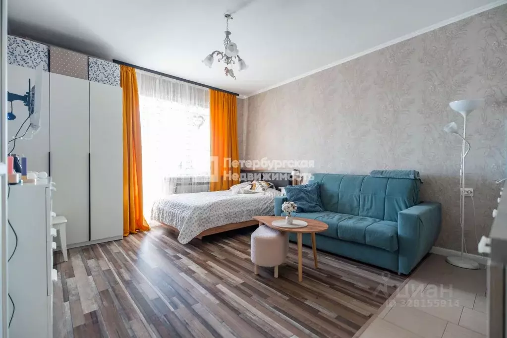 Студия Санкт-Петербург Планерная ул., 63к1 (31.6 м) - Фото 1