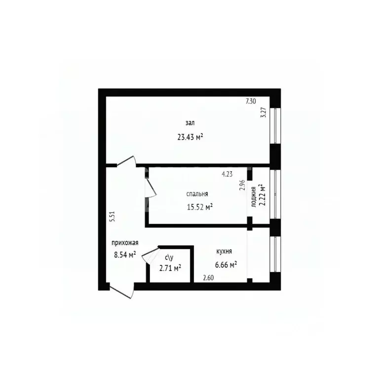 2-к кв. Дагестан, Дербент ул. Сальмана, 89 (57.0 м) - Фото 2