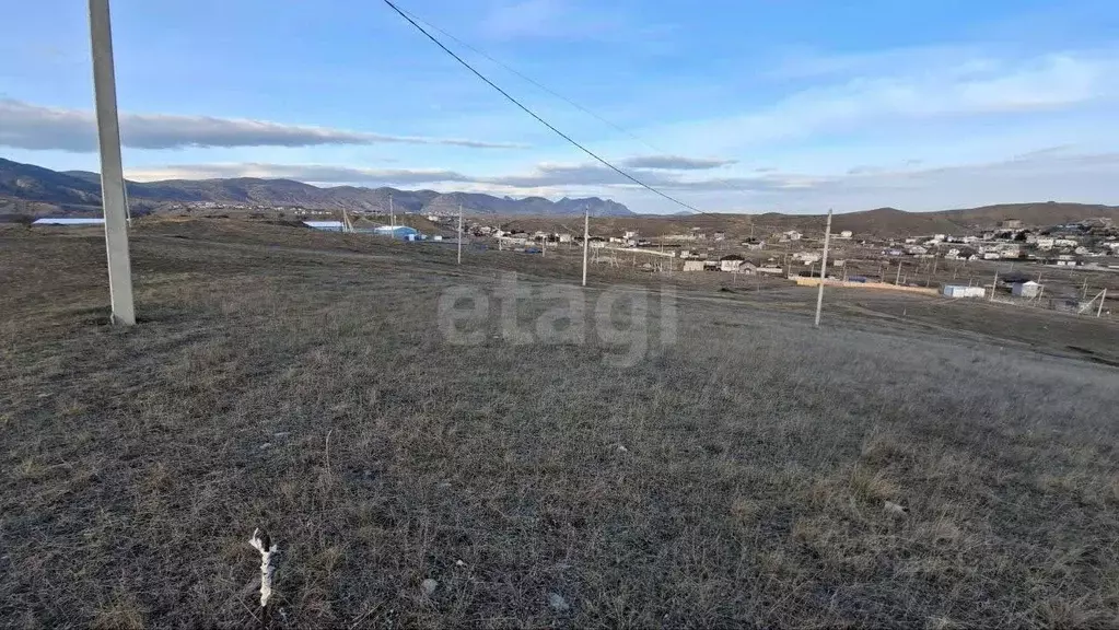 Участок в Крым, Судак муниципальный округ, с. Миндальное ул. Каперсная ... - Фото 1