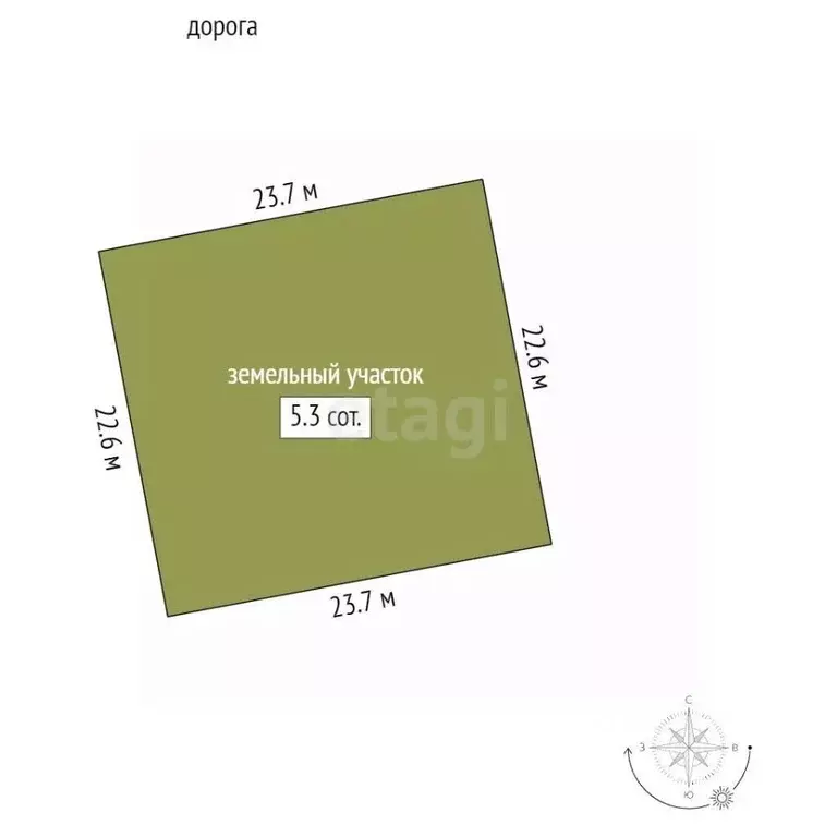 Участок в Ростовская область, Багаевский район, Манычское с/пос, ... - Фото 2