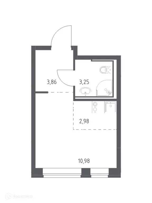 Продаётся 1-к квартира, 21.1 м - Фото 0