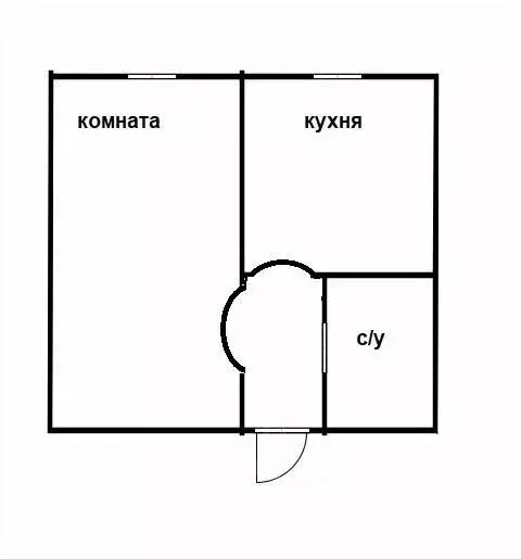 1-к кв. Приморский край, Уссурийский городской округ, с. Корсаковка ... - Фото 1