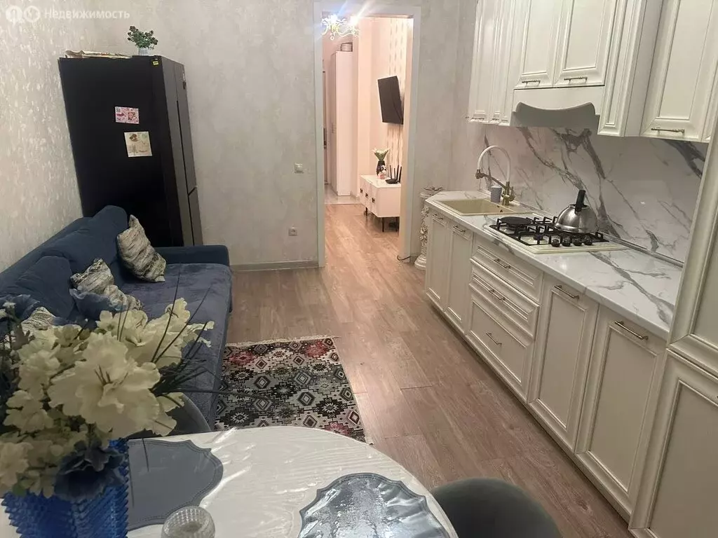 1-комнатная квартира: Махачкала, Халимбекаульская улица, 33Бк1 (35 м) - Фото 1
