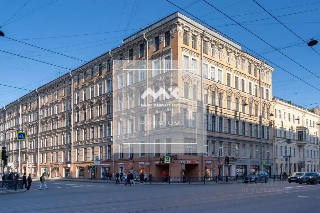 4-к кв. Санкт-Петербург ул. Некрасова, 1/38 (113.1 м) - Фото 0