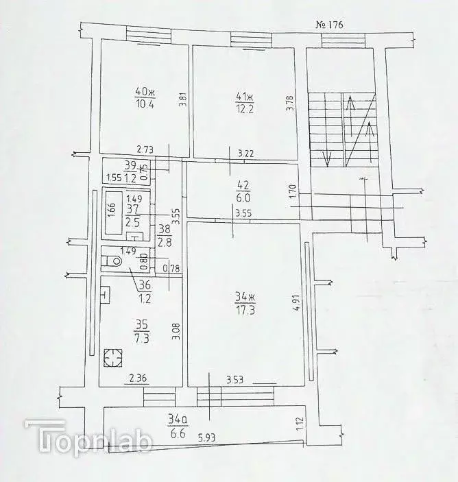 3-к кв. Калининградская область, Калининград ул. Каштановая Аллея, 176 ... - Фото 2