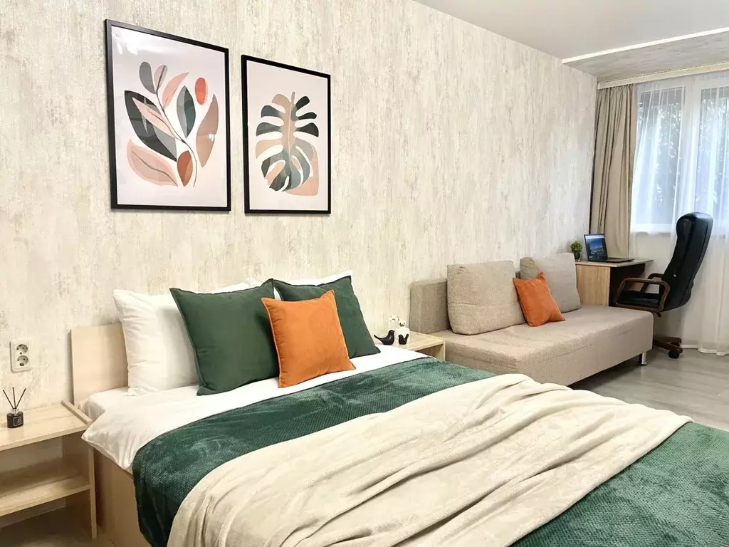 Студия Краснодарский край, Сочи Центральный мкр, ул. Карла Либкнехта, ... - Фото 1