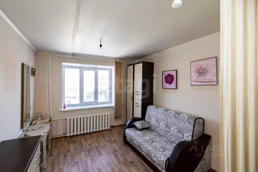 Комната Тюменская область, Тюмень Харьковская ул., 1 (17.0 м) - Фото 1