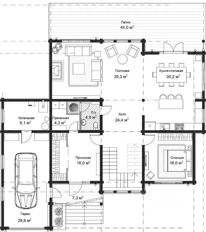 Коттедж в Тверская область, Конаково ул. Русская Волна (283 м) - Фото 1
