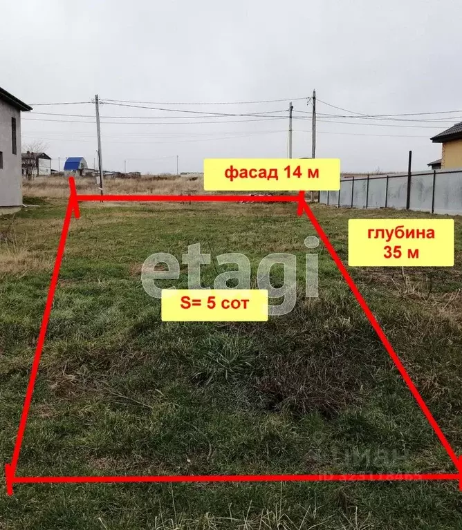 Участок в Краснодарский край, Анапа муниципальный округ, пос. ... - Фото 2