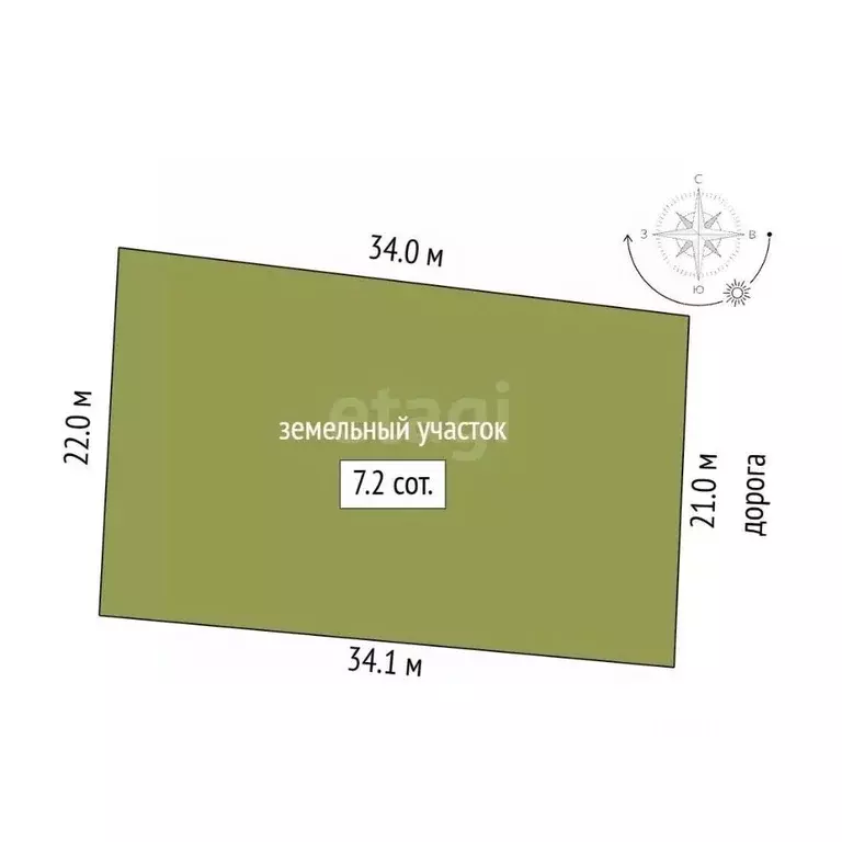 Участок в Татарстан, Альметьевск Промышленная ул. (6.96 сот.) - Фото 1