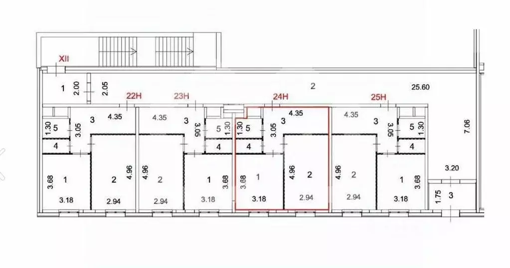 Помещение свободного назначения в Москва Краснобогатырская ул., 40 (42 ... - Фото 2
