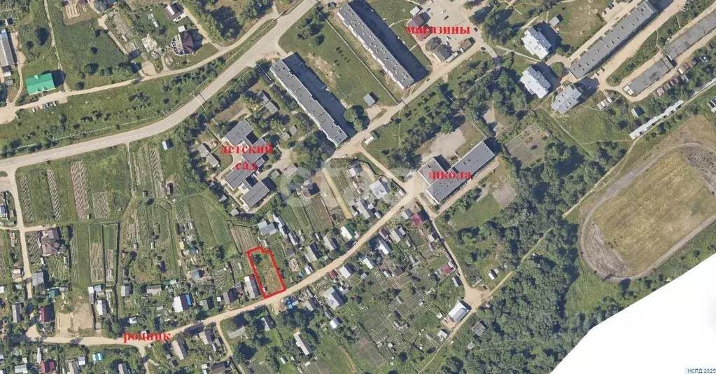 Участок в Вологодская область, Шекснинский муниципальный округ, д. ... - Фото 2