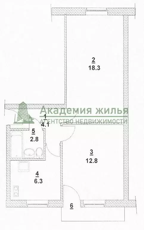 2-комнатная квартира: Энгельс, проспект Строителей, 17А (44.3 м) - Фото 0