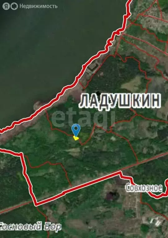 Участок в Калининградская область, Ладушкин (8.8 м) - Фото 0