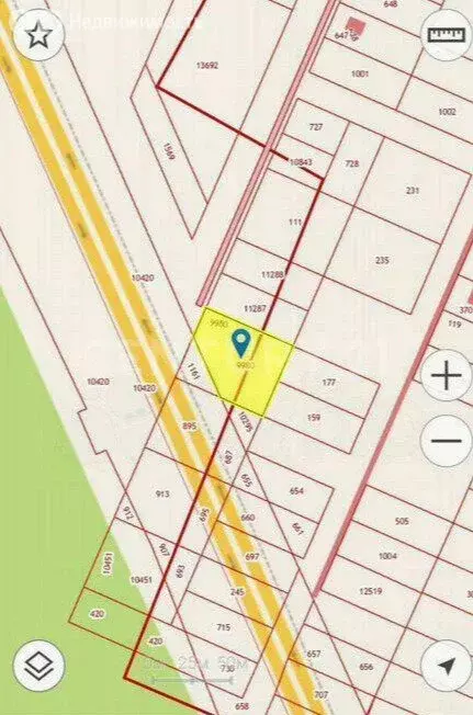 Участок в Родниково, Абрикосовая улица (16.9 м) - Фото 2