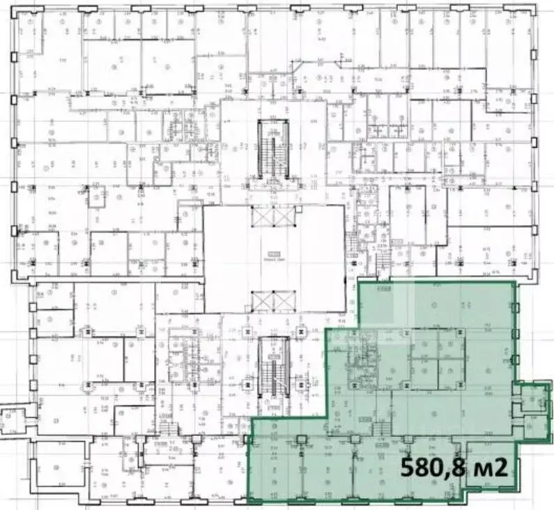 Помещение свободного назначения в Москва ул. Бутырский Вал, 68/70С1 ... - Фото 2