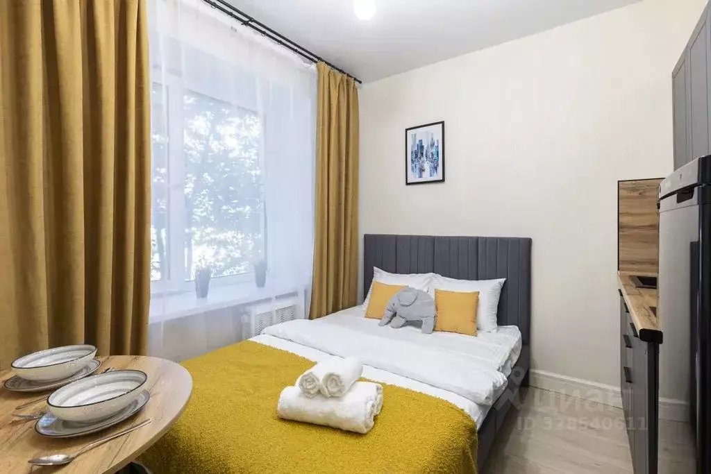 Студия Москва 4-й Рощинский проезд, 7/17 (18.0 м) - Фото 1