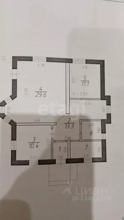 Дом в Белгородская область, Белгород Юго-Западный-2.1 мкр, ул. ... - Фото 2