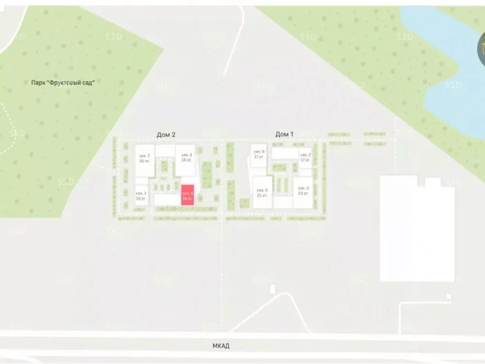 Торговая площадь в Москва Квартал Герцена жилой комплекс, к2 (157 м) - Фото 2