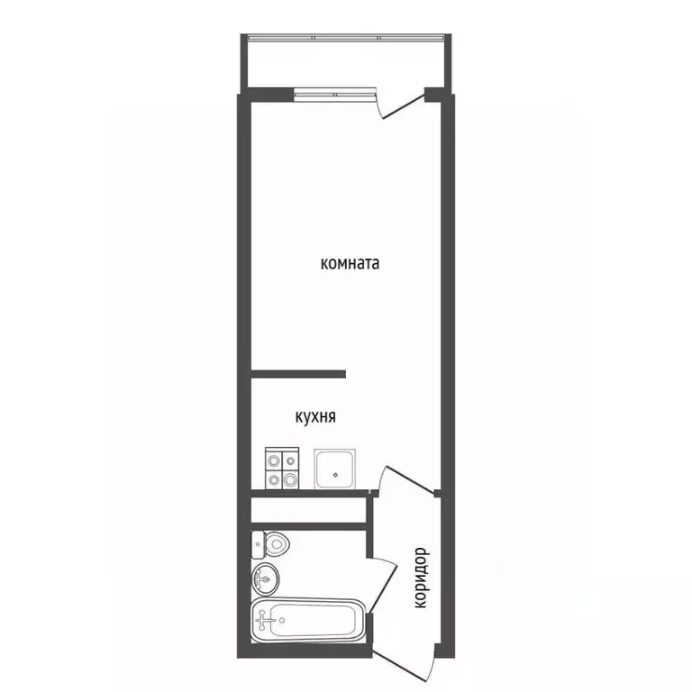 Студия Воронежская область, Воронеж ул. Антонова-Овсеенко, 35С (27.0 ... - Фото 2