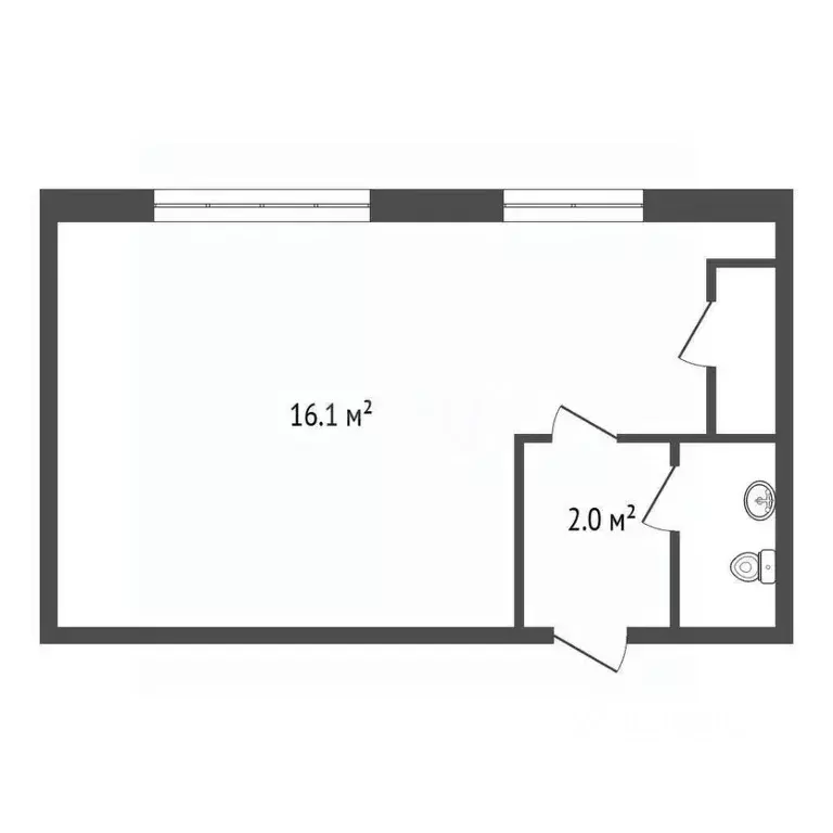 Студия Калужская область, Белоусово Жуковский район, Лесная ул., 3 ... - Фото 2