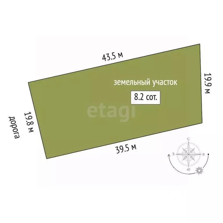Участок в Тюменская область, Тюмень Сигнал садовое товарищество, туп. ... - Фото 2