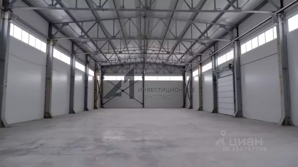 Склад в Тюменская область, Тюмень Велижанский тракт, 5-й км, 2к1 (1085 ... - Фото 0