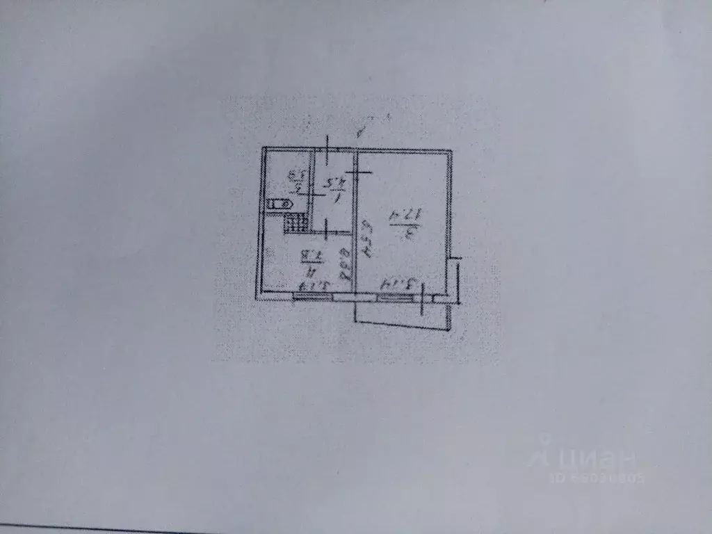 1-к кв. Крым, Симферополь ул. Героев Сталинграда, 35 (34.0 м) - Фото 2