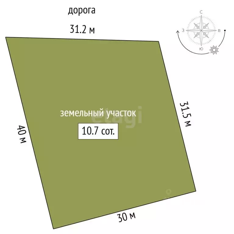 Участок в Крым, Симферопольский район, Родниковское с/пос, Содружество ... - Фото 2