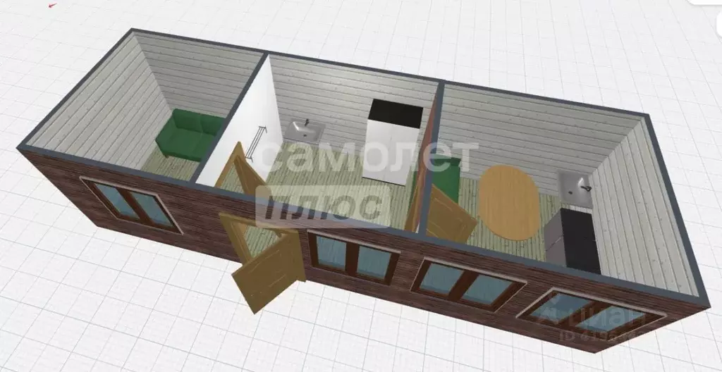 Дом в Коми, Сыктывдинский район, Выльгорт муниципальное образование, ... - Фото 2