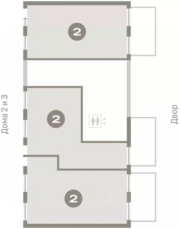 2-к кв. Омская область, Омск  (100.7 м) - Фото 1