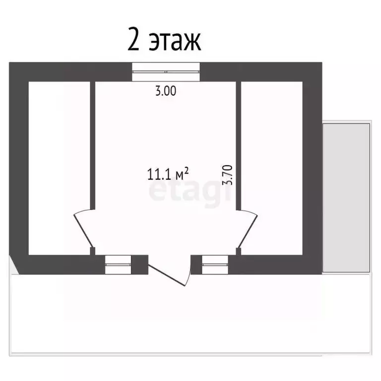 Дом в Севастополь Строитель-3 садоводческое товарищество, 219 (41 м) - Фото 2