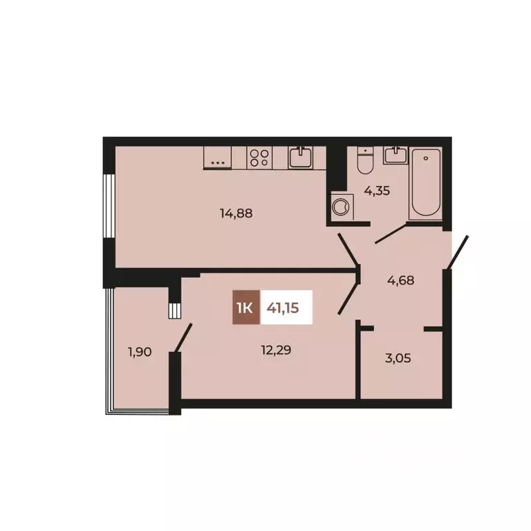 1-к кв. Ростовская область, Аксайский район, Щепкинское с/пос, пос. ... - Фото 1