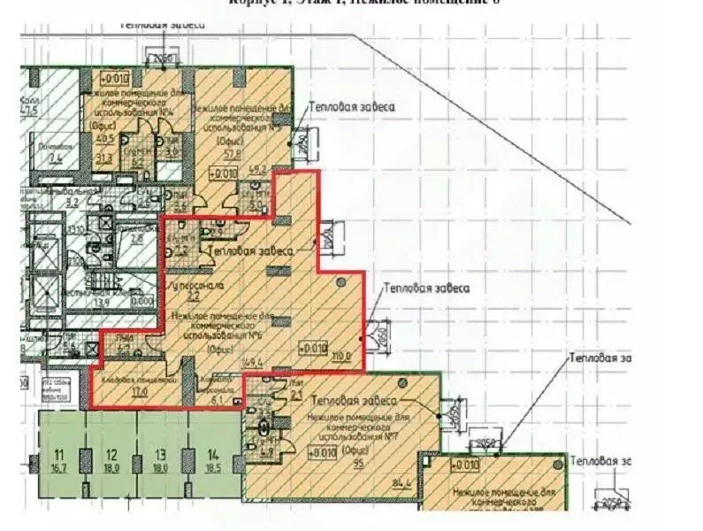Помещение свободного назначения в Москва Кутузовский проезд, 16А/1 ... - Фото 2