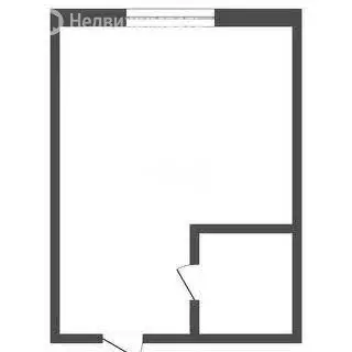 Квартира-студия: Нижний Тагил, Первомайская улица, 27 (23 м) - Фото 1