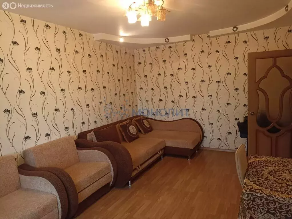 2-комнатная квартира: Нижний Новгород, улица Братьев Игнатовых, 1к2 ... - Фото 1