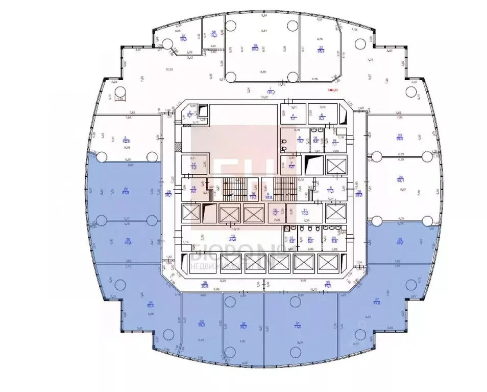 Офис в Свердловская область, Екатеринбург ул. Малышева, 51 (434 м) - Фото 2