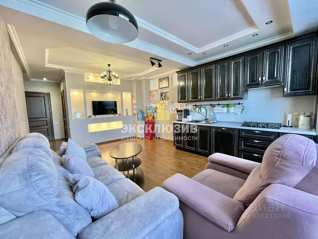 2-к кв. Ставропольский край, Ессентуки Радужная ул., 2 (85.6 м) - Фото 1