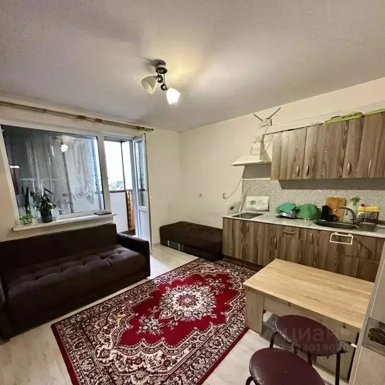 Студия Ленинградская область, Кировск Новая ул., 23 (21.0 м) - Фото 1